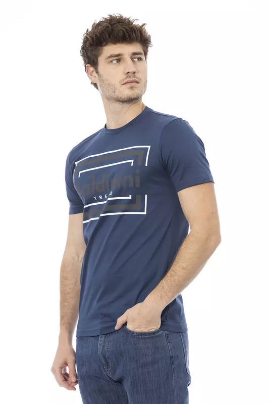Baldinini Trend Baumwoll-T-Shirt für Herren in Blau