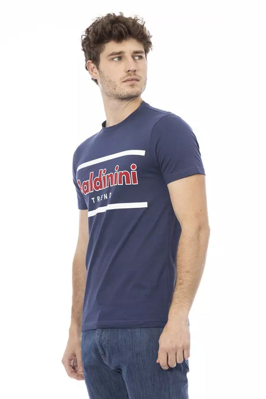 Baldinini Trend Baumwoll-T-Shirt für Herren in Blau