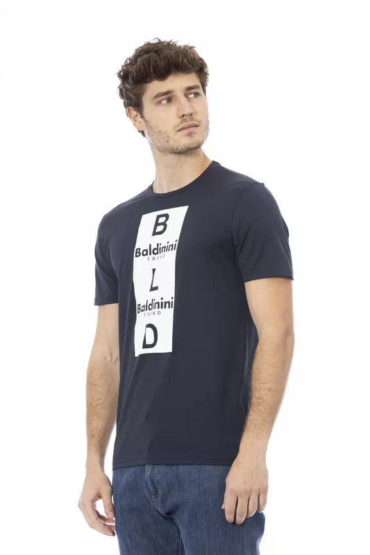 Baldinini Trend Baumwoll-T-Shirt für Herren in Blau