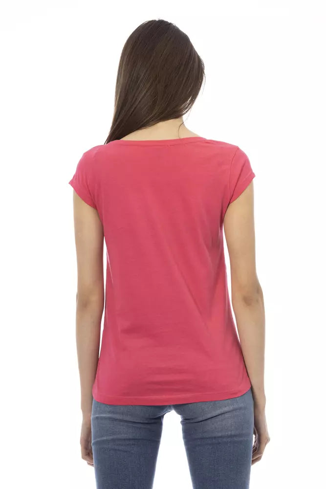 Trussardi Action Multicolor Baumwolle Frauen T-Shirt