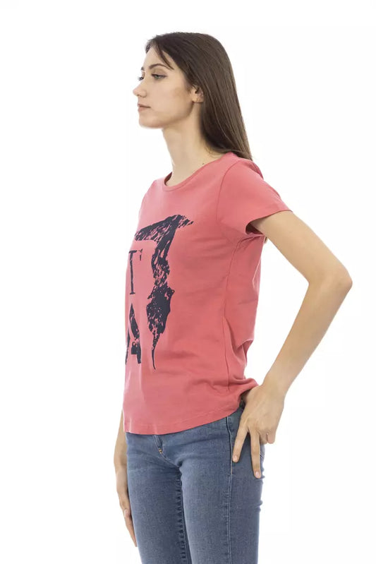 Trussardi Action Multicolor Baumwolle Frauen T-Shirt
