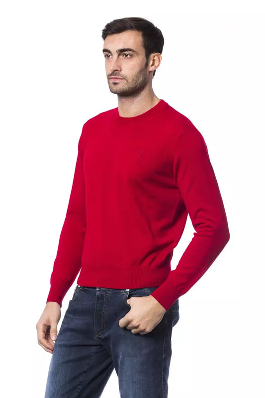 Billionaire Italian Couture Pullover aus roter Merinowolle für Herren