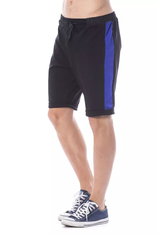 Verri Schwarze Baumwoll-Shorts für Herren