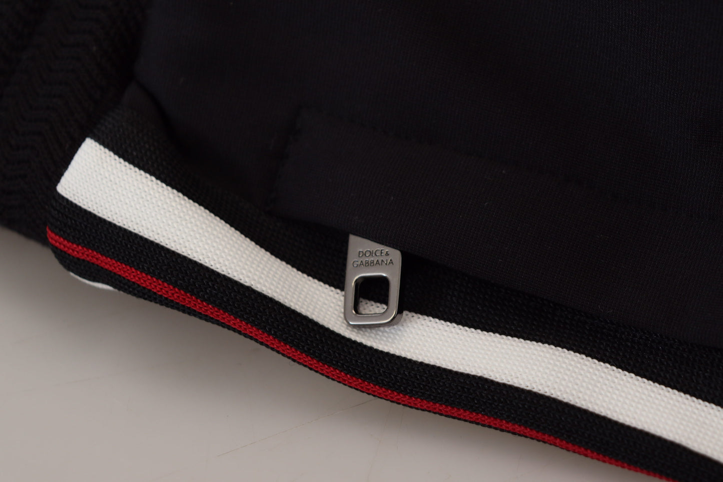 Dolce & Gabbana Schwarze DG Print Herren-Jogger-Hose