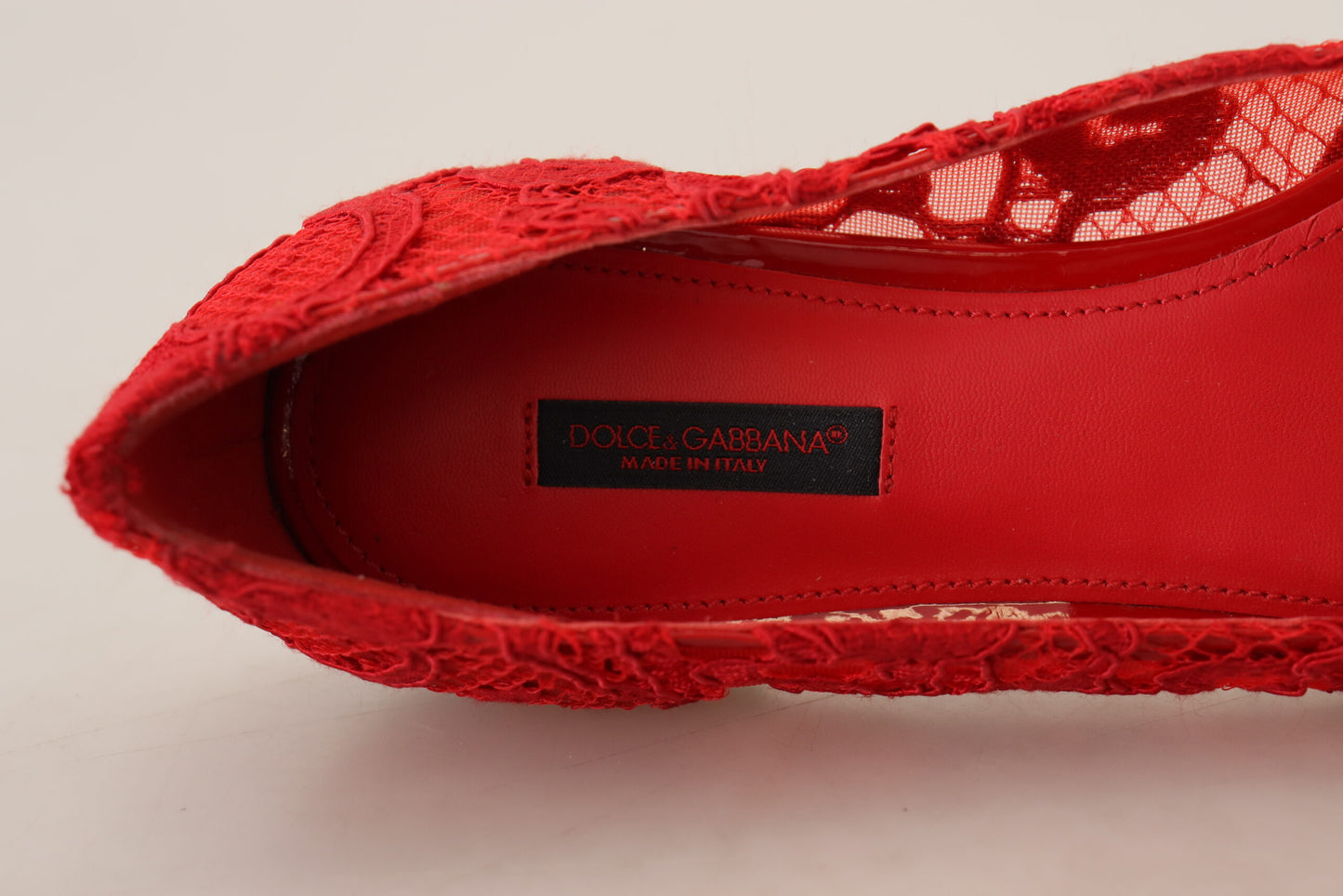 Dolce & Gabbana Rot Taormina Kristalle Loafers Flats Schuhe
