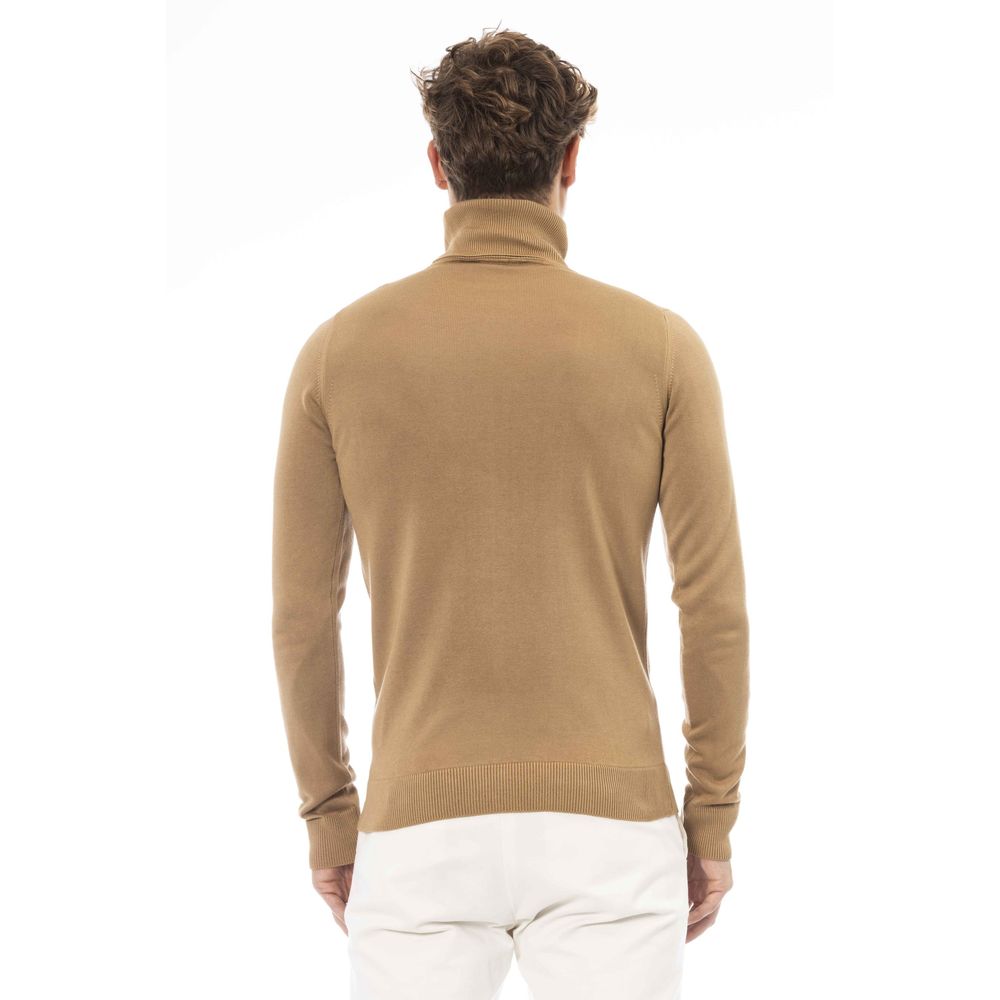 Baldinini Trend Beiger Herren-Pullover aus Modal