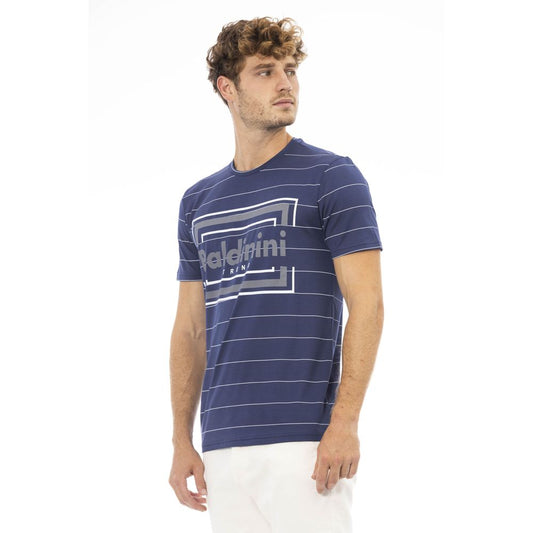Baldinini Trend Baumwoll-T-Shirt für Herren in Blau