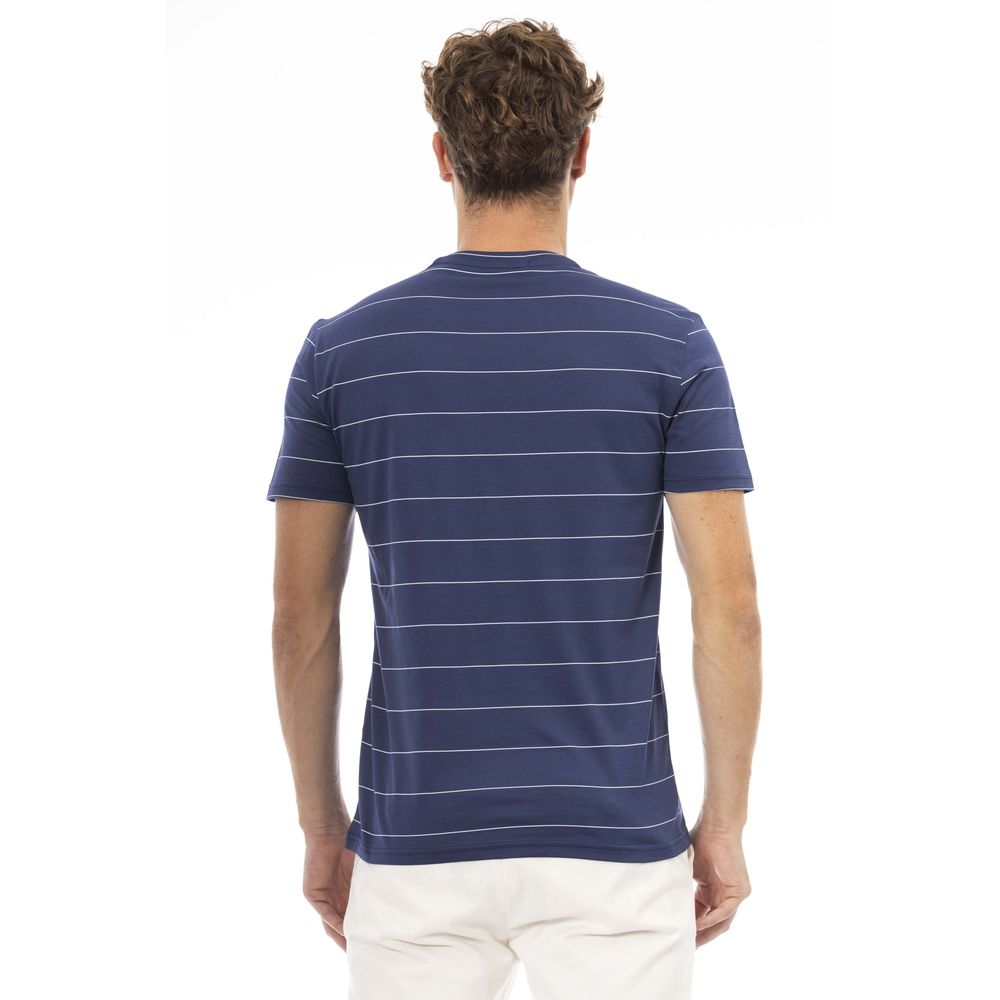 Baldinini Trend Baumwoll-T-Shirt für Herren in Blau