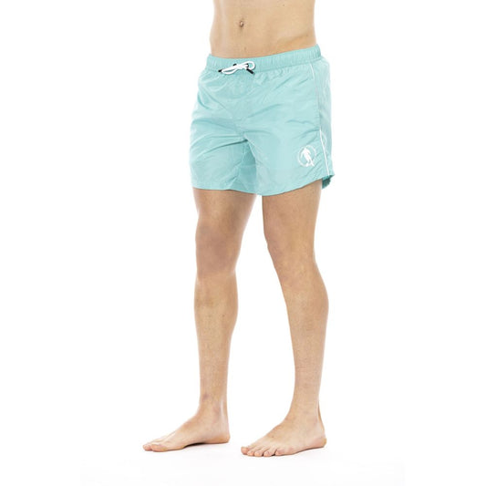 Hellblaue Bikkembergs Herren-Badehose aus Polyester