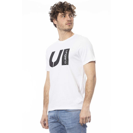 Ungaro Sport Weißes Baumwoll-T-Shirt für Herren