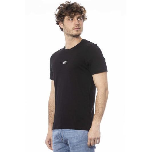 Ungaro Sport Schwarzes Baumwoll-T-Shirt für Herren