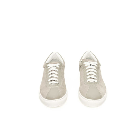 Cerruti 1881 Graue Herren-Sneaker aus Kuhfell