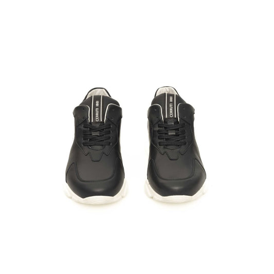 Cerruti 1881 Blauer COW Leder-Sneaker