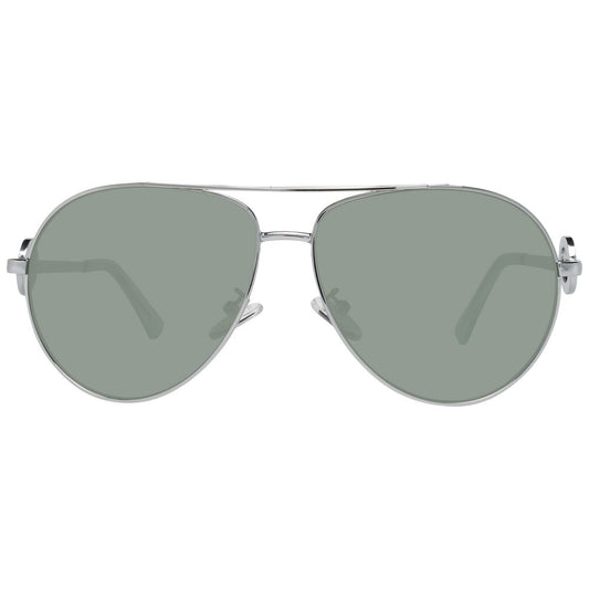 Guess Sonnenbrille mit silbernem Metallrahmen