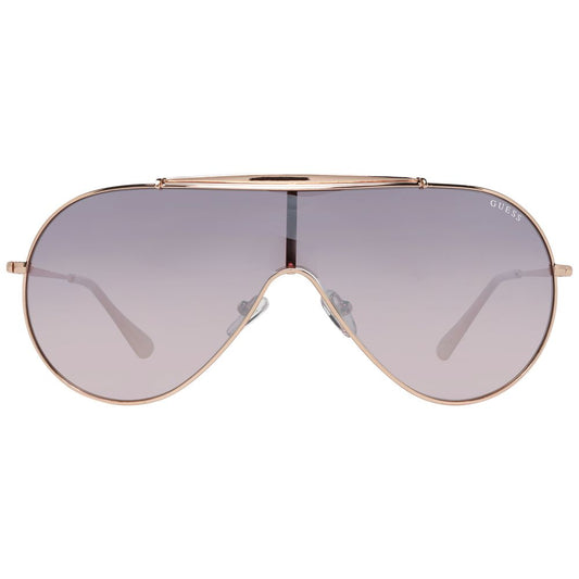 Guess Sonnenbrille aus roségoldfarbenem Metall