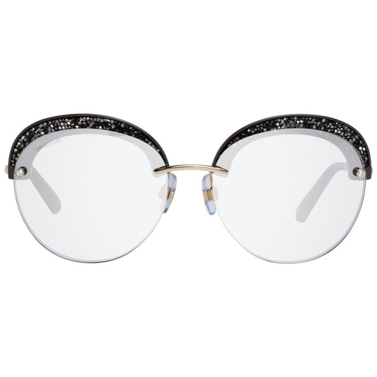 Swarovski Goldene Metall- & Kunststoff-Sonnenbrille