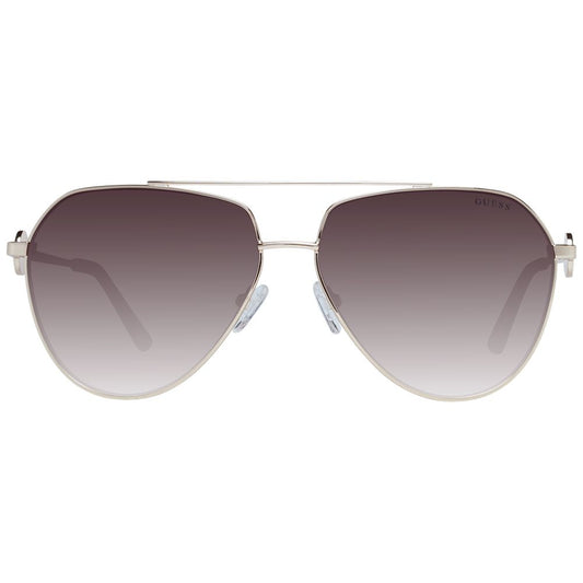 Guess Goldene Sonnenbrille mit Metallrahmen