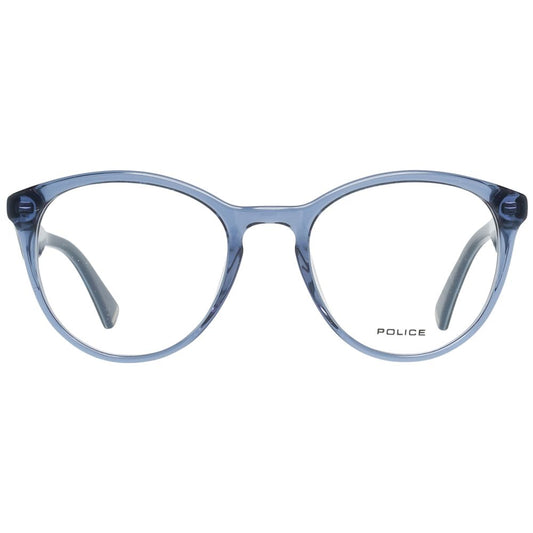 Police Blaue Kunststoff-Brille (Rahmen)