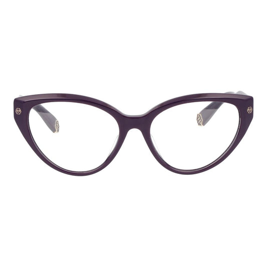 Philipp Plein Lila Celluloseacetat-Brille (Rahmen)