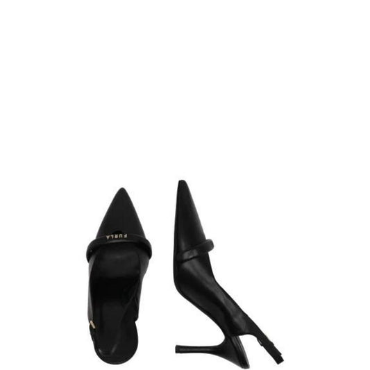 Furla Schwarze Leder-Pumps