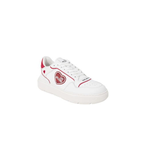 Love Moschino Rote Polyethylen Sneakers