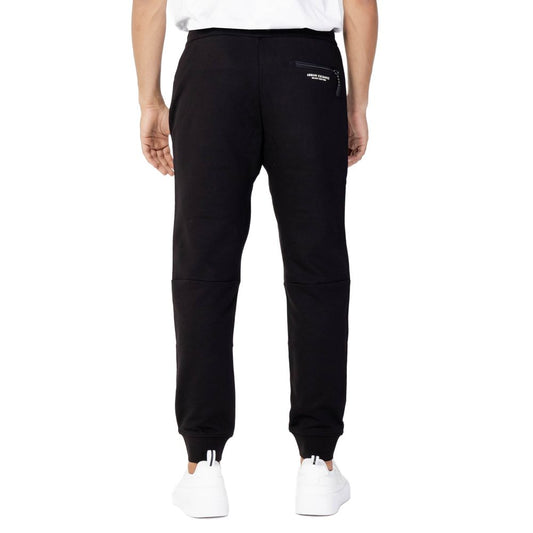Armani Exchange Schwarze Baumwoll-Jogginghose (Trainingshose)
