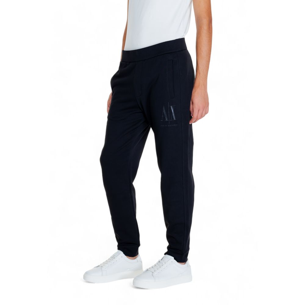 Armani Exchange Schwarze Baumwoll-Jogginghose (Trainingshose)