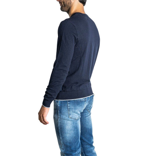 Armani Exchange Blauer Baumwoll-Sweatshirt