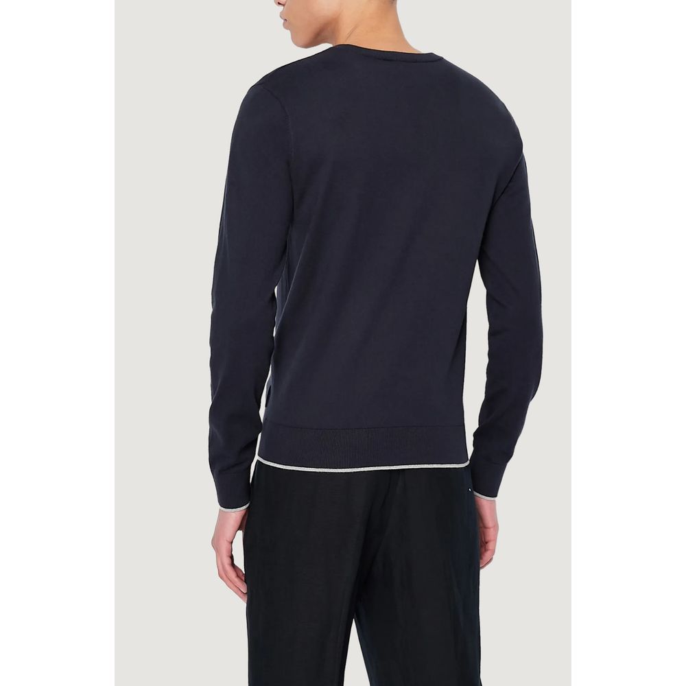 Armani Exchange Blauer Baumwoll-Sweatshirt
