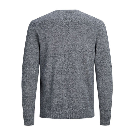 Jack Jones Blauer Baumwollpullover