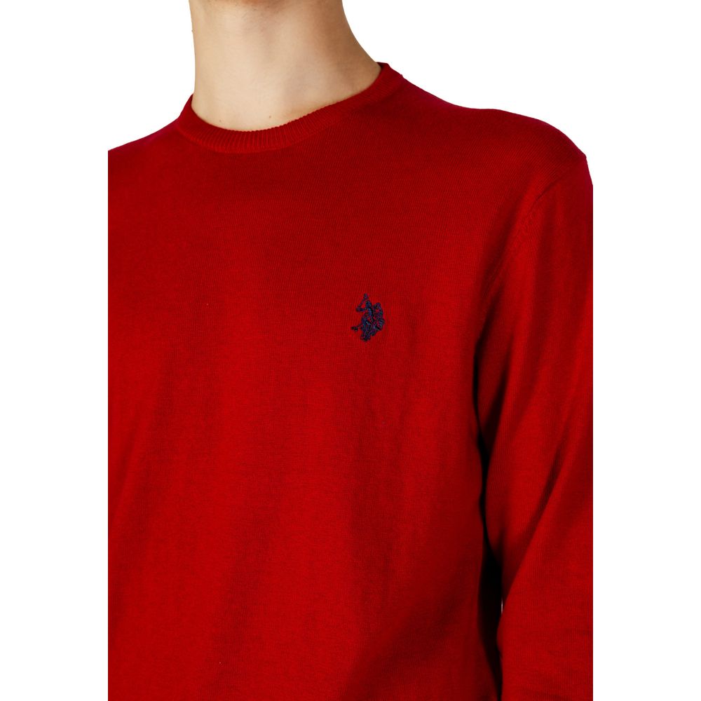 U.S. POLO ASSN. Baumwoll-Sweatshirt in Rot