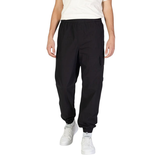 Calvin Klein Jeans Schwarze Baumwoll-Jogginghose (Trainingshose)