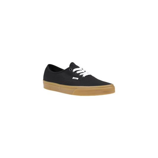 Vans Schwarze Stoff-Sneakers mit niedrigem Schaft