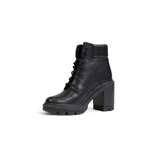 Timberland Schwarze High Heels aus recyceltem Leder