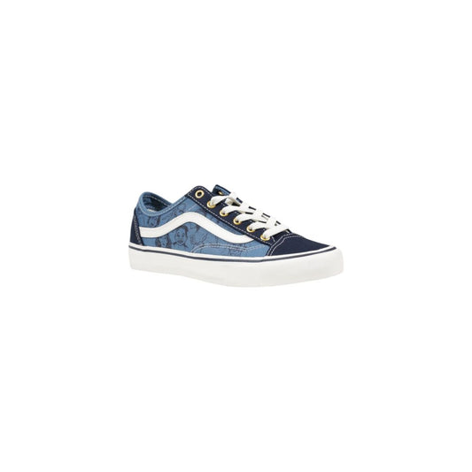 Vans Dunkelblaue Wildleder-Sneaker mit niedrigem Schaft