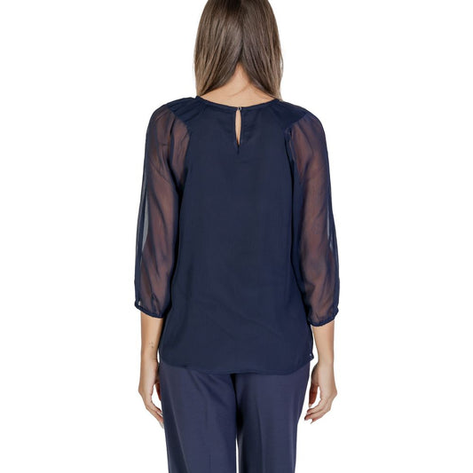 Street One Blaue Polyester-Bluse