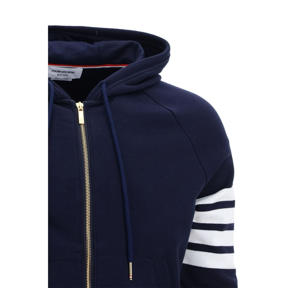 Thom Browne Baumwoll-Sweatshirt in Blau