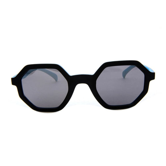 Adidas Schwarze Plastiksonnenbrille