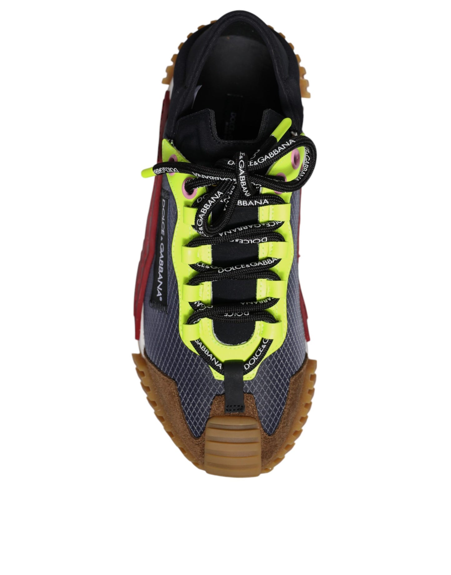 Dolce & Gabbana Multicolor Nylon Low Top NS1 Turnschuhe Schuhe