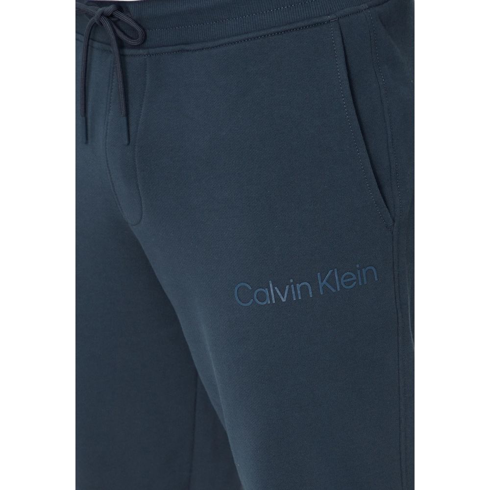Calvin Klein Jeans Blaue Baumwoll-Jogginghose (Trainingshose)