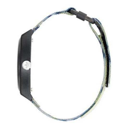 Adidas Buntes Stoffarmband-Sportuhr