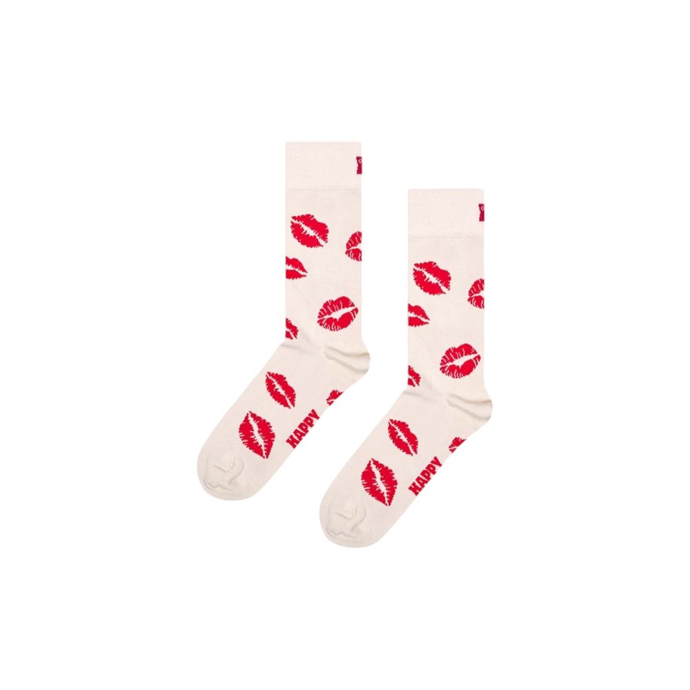 Happy Socks Beigefarbene Baumwollsocken