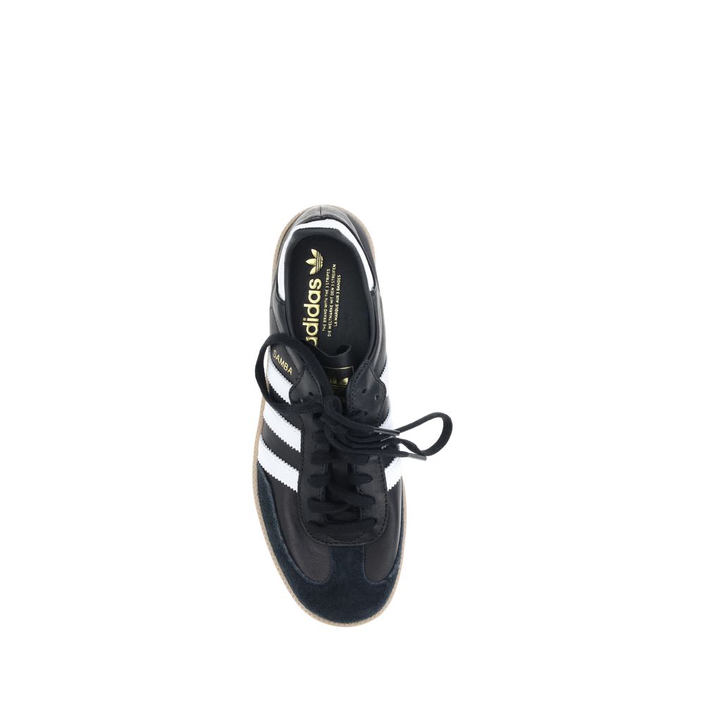 Adidas Schwarze Kalbshaut Bos Taurus Sportschuhe