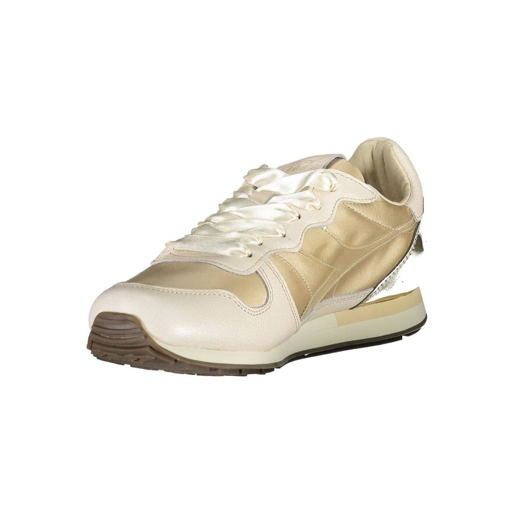 Diadora Beige Leder Damen Sneaker