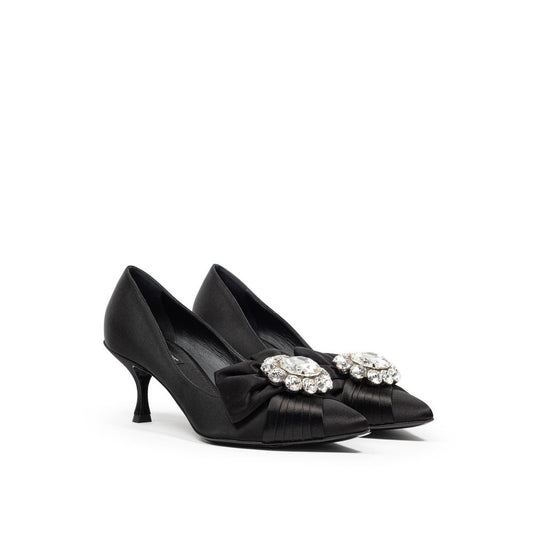 Dolce & Gabbana Schwarze Pumps aus Viskose