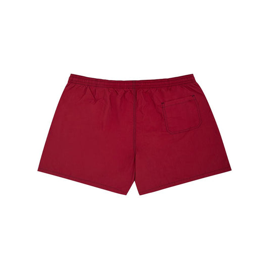 Malo Rote Badeshorts aus Polyester