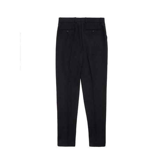 Dolce & Gabbana Elegante schwarze Polyesterhose für Männer