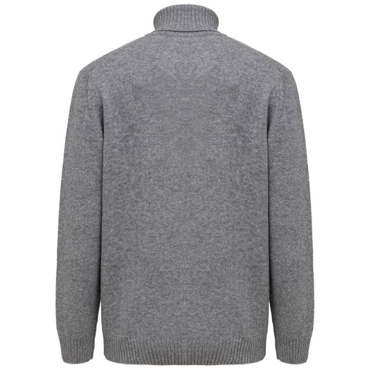 Cruciani Grauer Kaschmir-Rollkragenpullover
