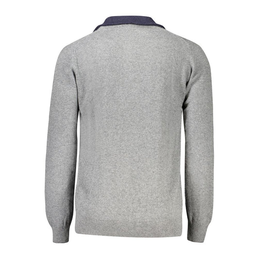 North Sails Grauer Pullover aus Wolle für Männer