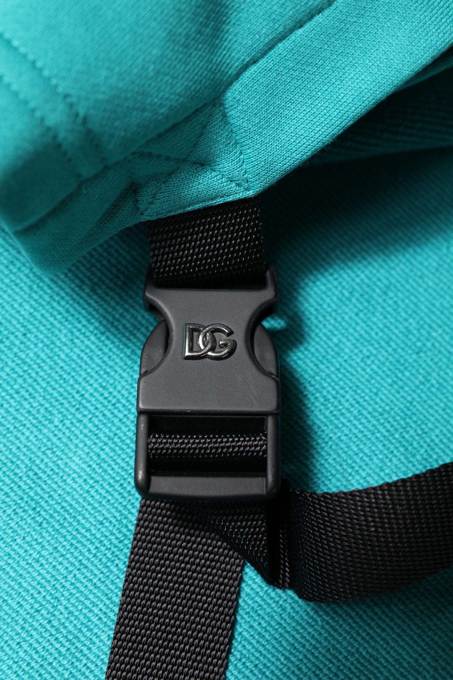 Dolce & Gabbana Grün Baumwolle mit Kapuze Männer Sportswear Weste Pullover